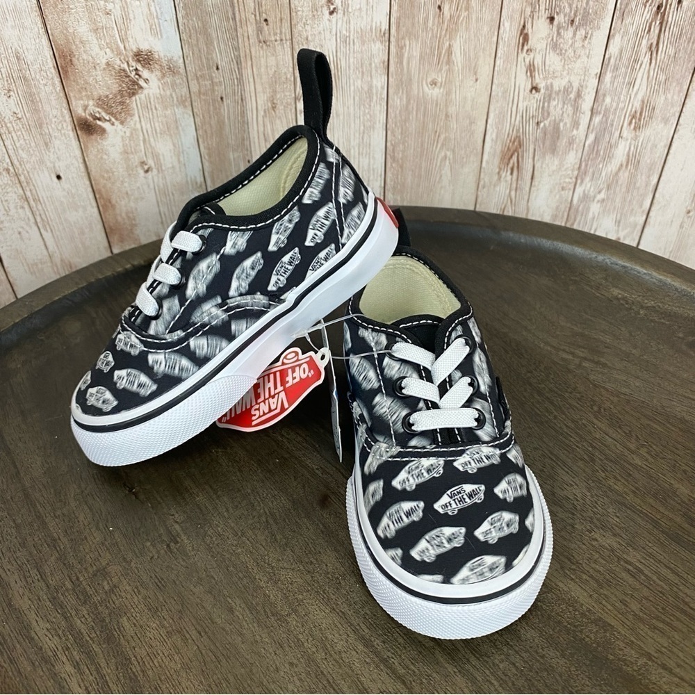 Vans Authentic Elastic Blur Boards Sneaker Size 5.5 Toddler‎